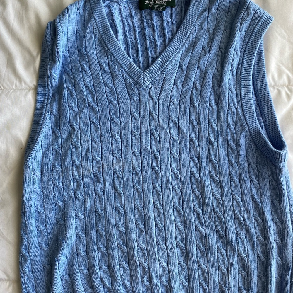 Brooks Brothers sweater vest